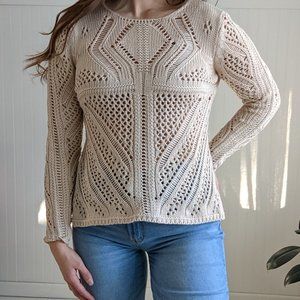 Dex cream sweater